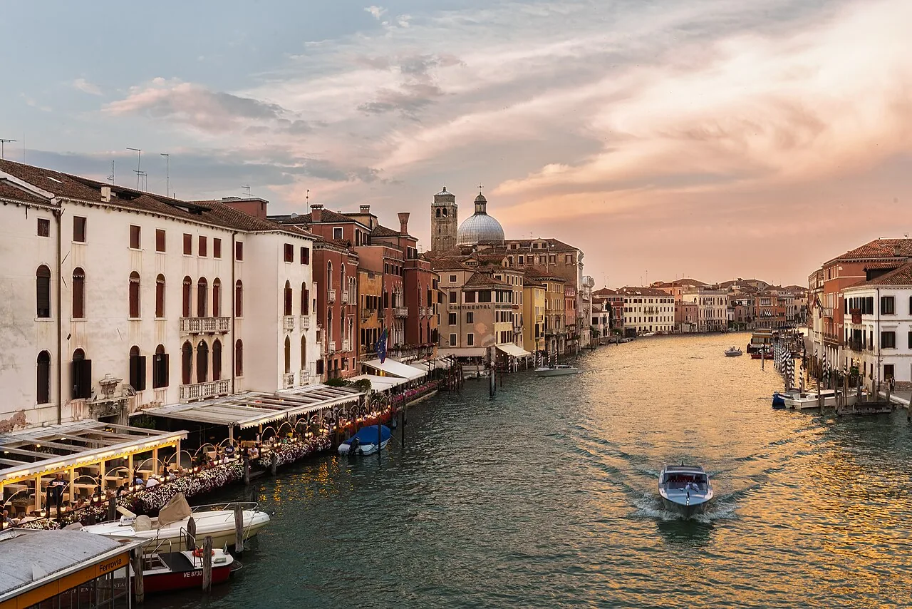 The Grand Canal in Venice, photographed by Mustang Joe in 2016 The Grand Canal in Venice, photographed by Mustang Joe in 2016